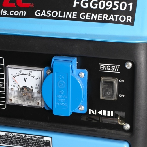 Generator pe benzina FIXTEC 800W, portabil, 4.2L, autonomie 6h - Img 6
