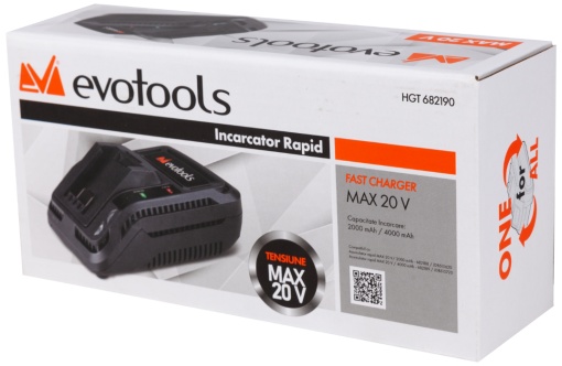 Incarcator Rapid MAX 20V ONE EvoTools / U[V]: MAX 20V - Img 2