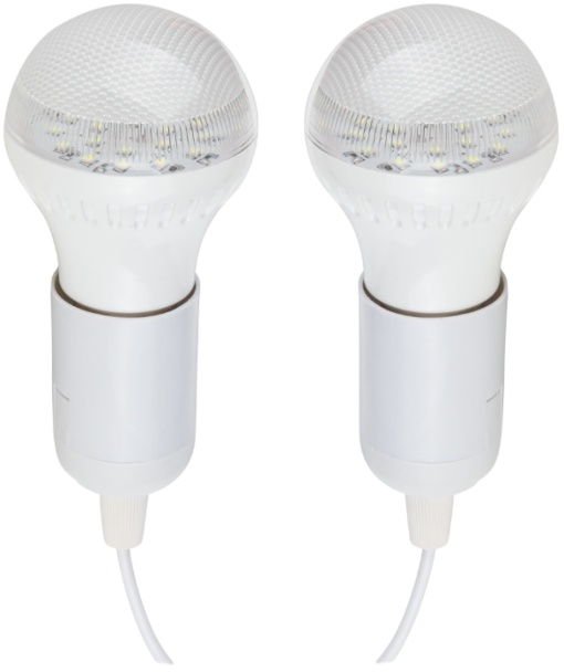 Kit iluminare LED cu incarcare solara si 2 becuri - Img 3