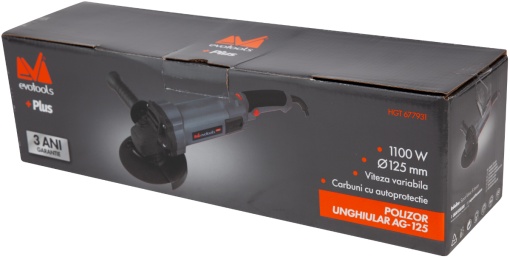 Polizor Unghiular cu Variator AG 125 1100W EPTO PLUS - Img 2