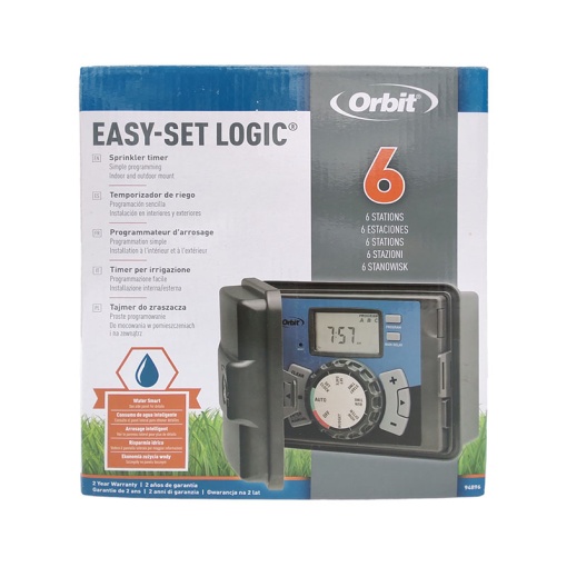 Programator cu 6 zone pentru exterior Orbit Easy-Set Logic - Img 2
