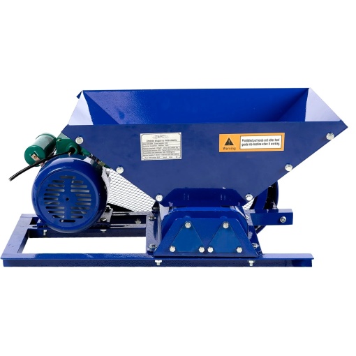 Zdrobitor electric pentru struguri, 500 kg/oră, cuvă 15 kg, motor 0.50 kW - Img 5