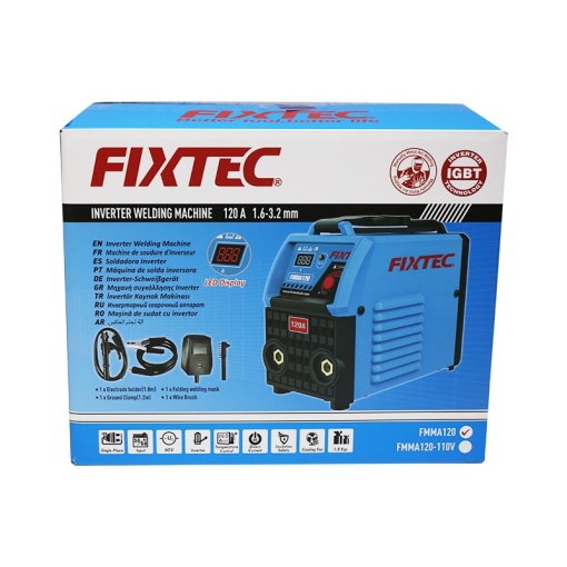 Aparat de sudura FIXTEC Invertor MMA 20-120A, cu Afisaj LED - Img 6