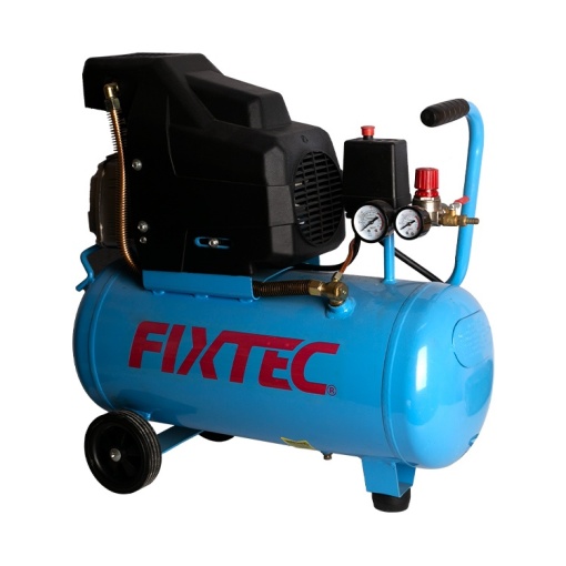Compresor de aer FIXTEC 2HP, 24L, 8 bar, portabil, 206L/min - Img 3