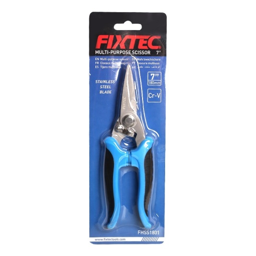 Foarfeca multifunctionala FIXTEC 7" inox - Img 4