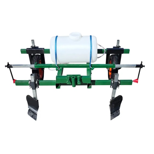 Pachet Complet Tractor Albastru 22CP Diesel cu Remorca, Plug, Freza, Tocator, Semanatoare si Pulverizator - Img 3