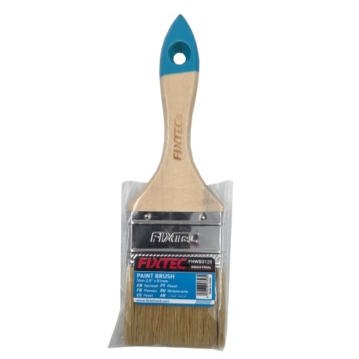 Pensula de vopsit FIXTEC maner lemn 2 ½″ (51 mm)