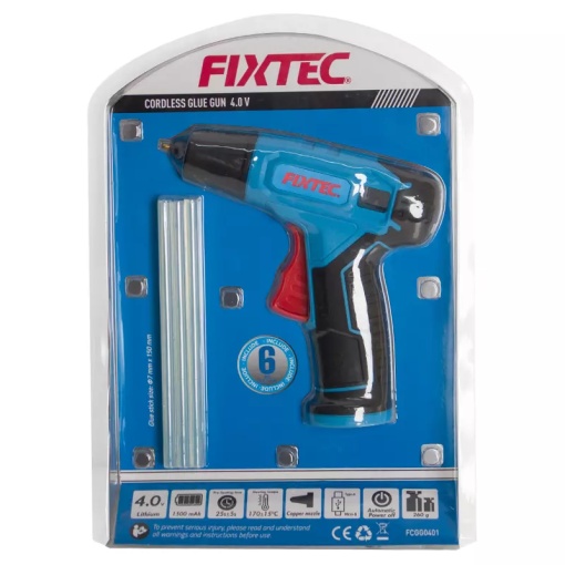 Pistol de lipit FIXTEC 4V cu acumulator 1500mAh Li-ion, cablu USB - Img 2