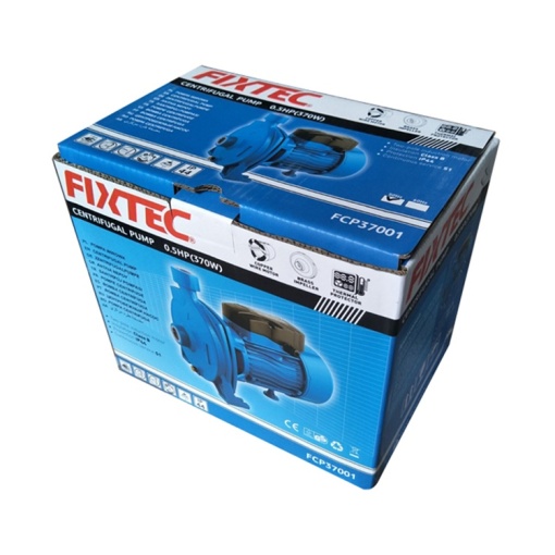 Pompa Centrifugala FIXTEC 370W 1/2HP, Cu Motor Cupru si Rotor Alama - Img 6