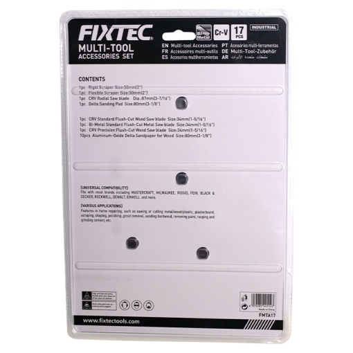 Set accesorii multifunctionale FIXTEC 17 piese - Img 2