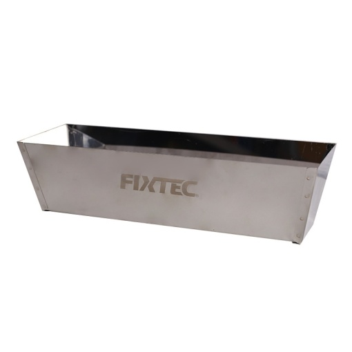 Tava pentru glet FIXTEC 358x118 mm din otel inoxidabil - Img 2