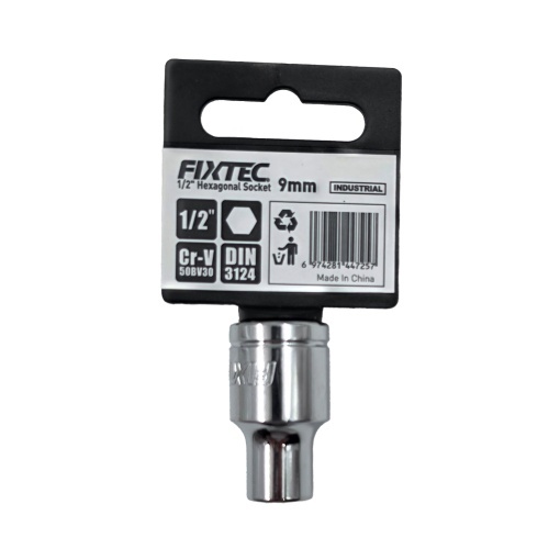 Cap Cheie Tubulara Hexagonal Fixtec 1/2" 9x38mm - Img 2