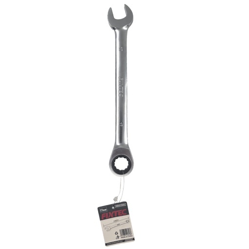 Cheie fixa clichet flexibil FIXTEC 17 mm 72‑dinti