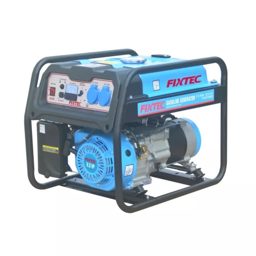 Generator pe benzina FIXTEC industrial 3.5kW, pornire electrica - Img 2