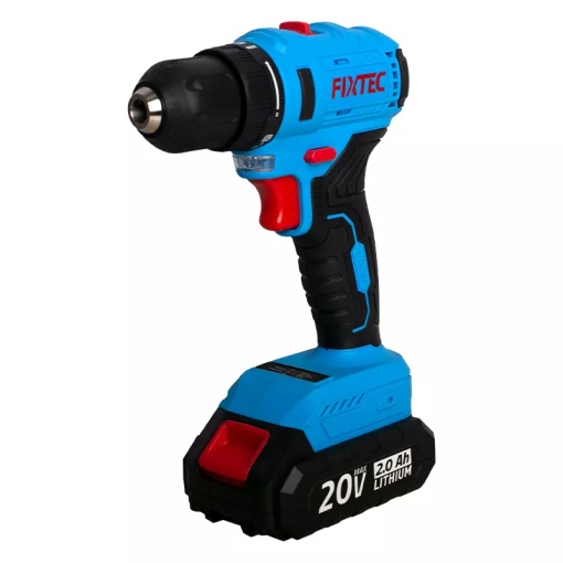 Masina de gaurit si insurubat FIXTEC 20V cu motor brushless, 2x2000mAh - Img 3