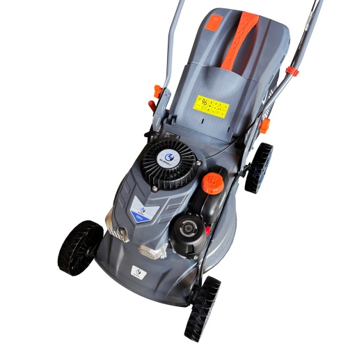 Masina de tuns gazonul pe benzina, sac 45L, 132CC, 4CP, HEIMDALL - Img 2