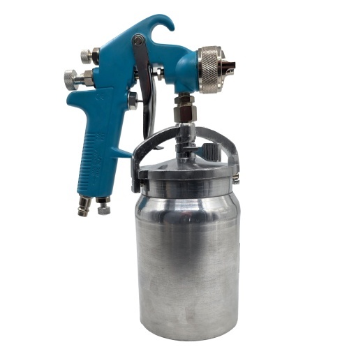 Pistol de Vopsit FIXTEC 1000cc cu Aer Comprimat Standard UE - Img 3