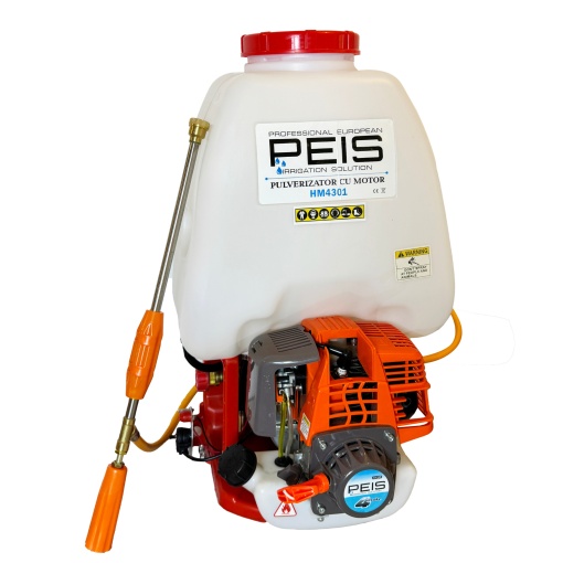 Pulverizator cu motor pe benzină, capacitate 25L, 31.5CC, 6-8L/min, PEIS - Img 4