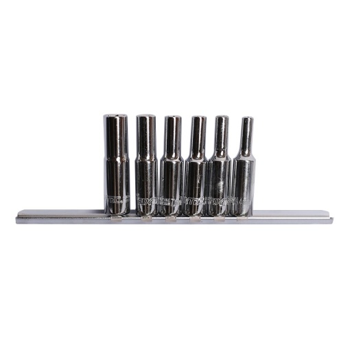 Set 6 tubulare Torx externe FIXTEC 1/4″ E4‑E10 - Img 2