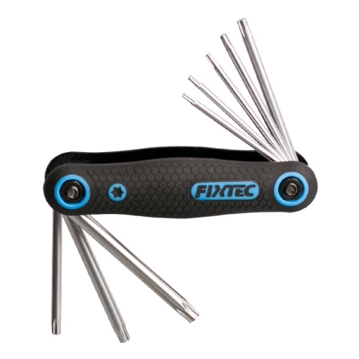 Set 8 chei Torx pliante FIXTEC T9‑T40 CR‑V - Img 3