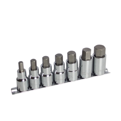 Set biti hex FIXTEC 7 piese, 1/2", CR-V - Img 2