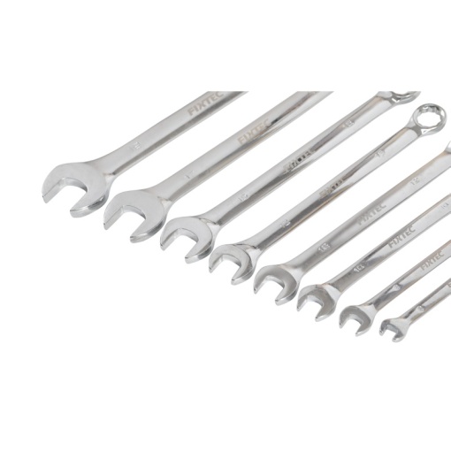 Set chei combinate FIXTEC 8 piese, CR-V, cu suport - Img 4
