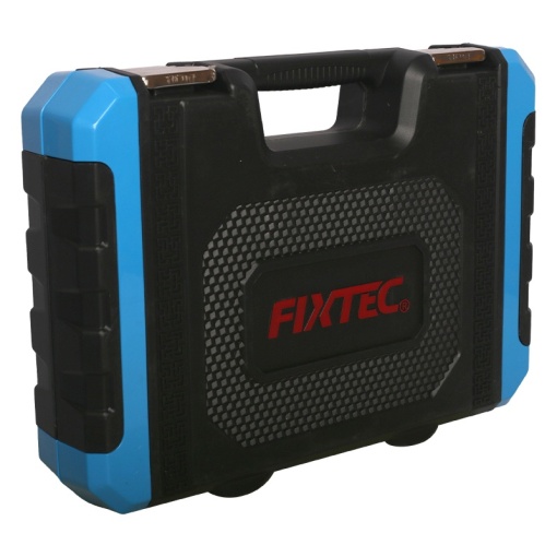 Set chei tubulare FIXTEC 94 piese 1/4" &amp; 1/2" CRV, cu cutie - Img 5