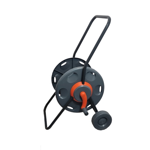 Carucior cu tambur pentru furtun gradina, 1/2"-60m, 5/8"-45m, 3/4"-30m - Img 2