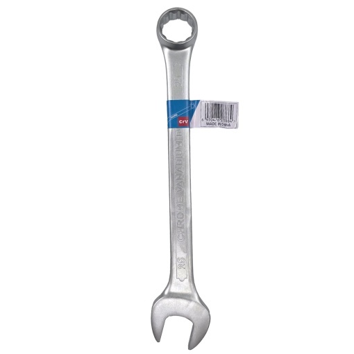 Cheie fixa inelara FIXTEC 25mm CR-V 30.5×29.5×11.5cm lucioasa - Img 2