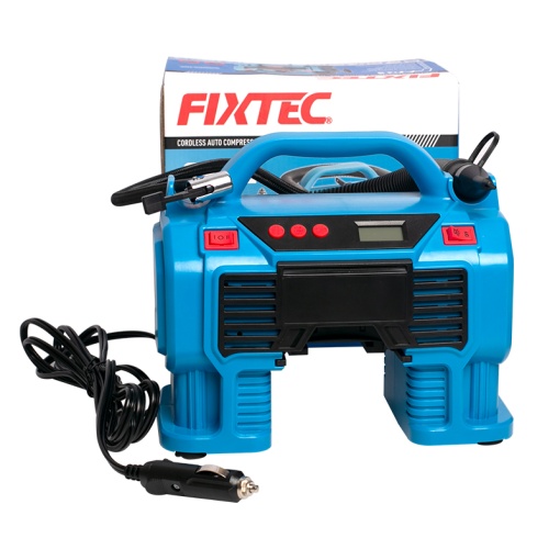 Compresor Auto FIXTEC Fara Fir 20V Li‑Ion Portabil - Img 8