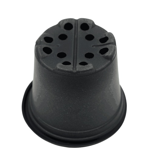 Ghivece rotunde, 10.5 cm, plastic, margini rotunjite - Img 5