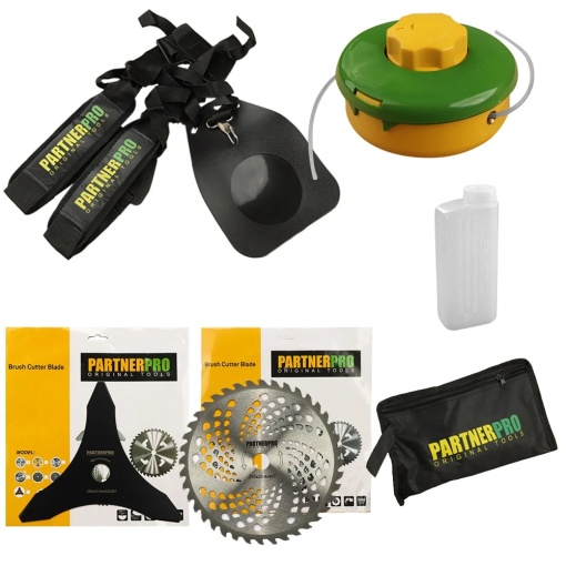 Motocoasa pe benzina PartnerPro PP57 , 6CP, 52CC, 2T - Img 2