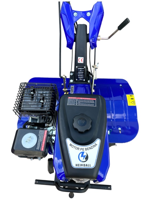 Motocultor pe benzina euro V, 8CP, 2+1 viteze si far, HEIMDALL - Img 2