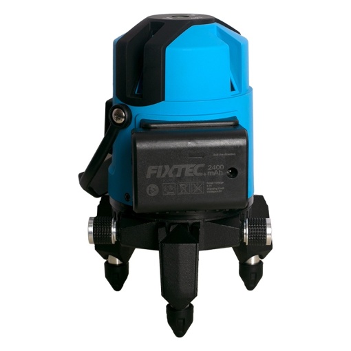 Nivelă laser FIXTEC Green 5 Lines cu 5 linii, acumulator inclus - Img 4