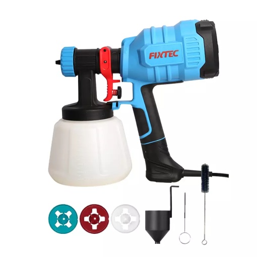 Pistol electric de vopsit FIXTEC 630W, HVLP - Img 5