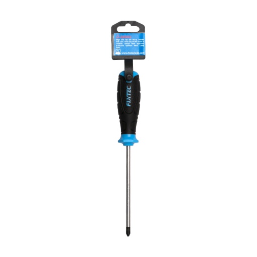 Surubelnita FIXTEC Pozidriv PZ0 100 mm cu varf magnetic - Img 5
