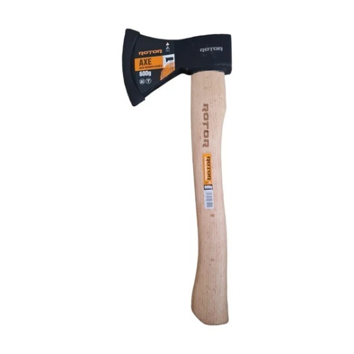 Topor ROTOR 600g, maner lemn 32cm, pentru lucrari usoare de taiere - Img 2