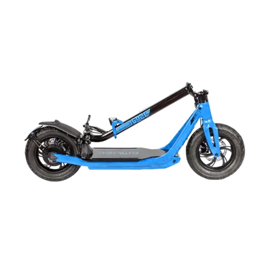 Trotineta electrica Emuze GO2, 850W, 48V/15.6Ah, roti 12”, viteza 40 km/h, autonomie 60 km, culoare albastru - Img 5