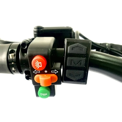 Trotineta electrica KULT UBGO III, motor 1000W, baterie 48V/24Ah, autonomie 70-100km, viteza 60km/h, roti 10inch, negru - Img 14