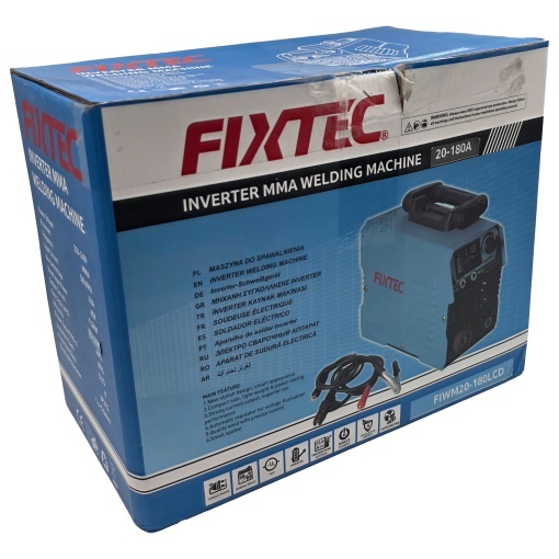 Aparat sudura MMA inverter cu afisaj LCD 180A FIXTEC - Img 6