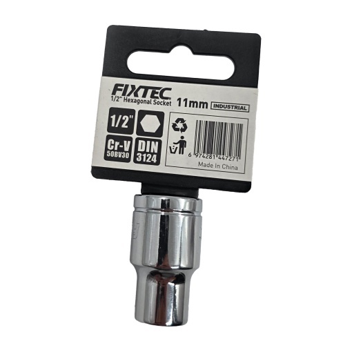 Cap Cheie Tubulara Hexagonal Fixtec 1/2" 11x38mm - Img 3