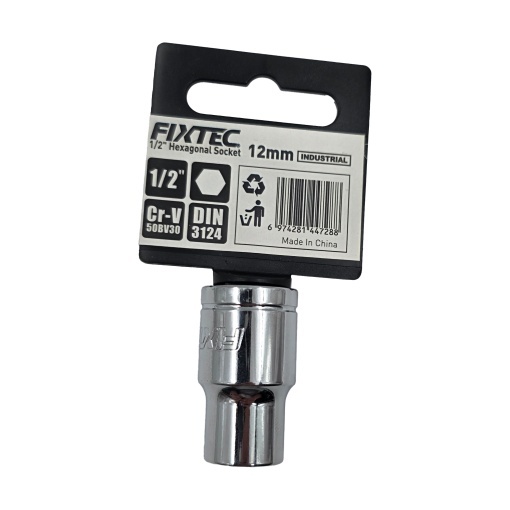 Cap Cheie Tubulara Hexagonal Fixtec 1/2" 12x38mm - Img 3
