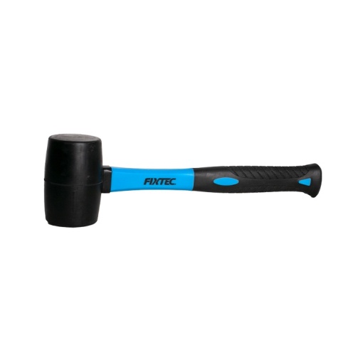 Ciocan Cauciuc FIXTEC 16 oz cu Maner Fibra de Sticla - Img 3