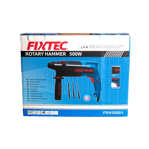 Ciocan Rotativ FIXTEC 500W SDS-Plus cu 2 Moduri - Img 12