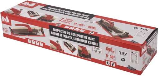 Dispozitiv cu ulei pentru taiat gresie si faianta, lungime 600mm, cod 628106 - Img 4