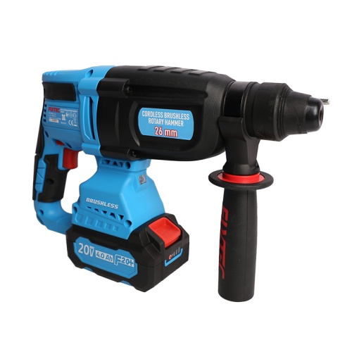 Kit Rotopercutor FIXTEC 20V Fara Perii cu Incarcator Rapid - Img 7