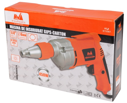 Masina de Insurubat pentru Gips-Carton 450W EPTO - Img 2