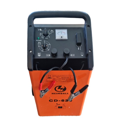 Redresor/Robot de Incarcare Auto CD-630, 2200W, 12V/24V, Heimdall - Img 4