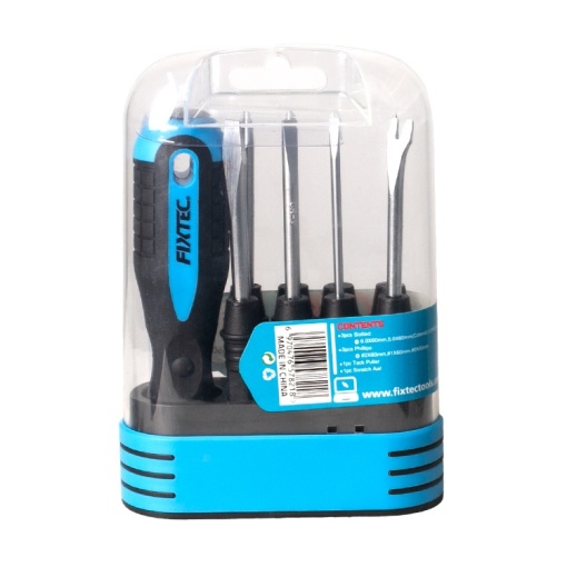 Set capete surubelnita interschimbabile FIXTEC 8 piese CR‑V