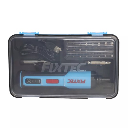 Surubelnita electrica FIXTEC 4V cu acumulator 1500mAh Li-ion, LED frontal, cablu USB-C 1.5m - Img 4